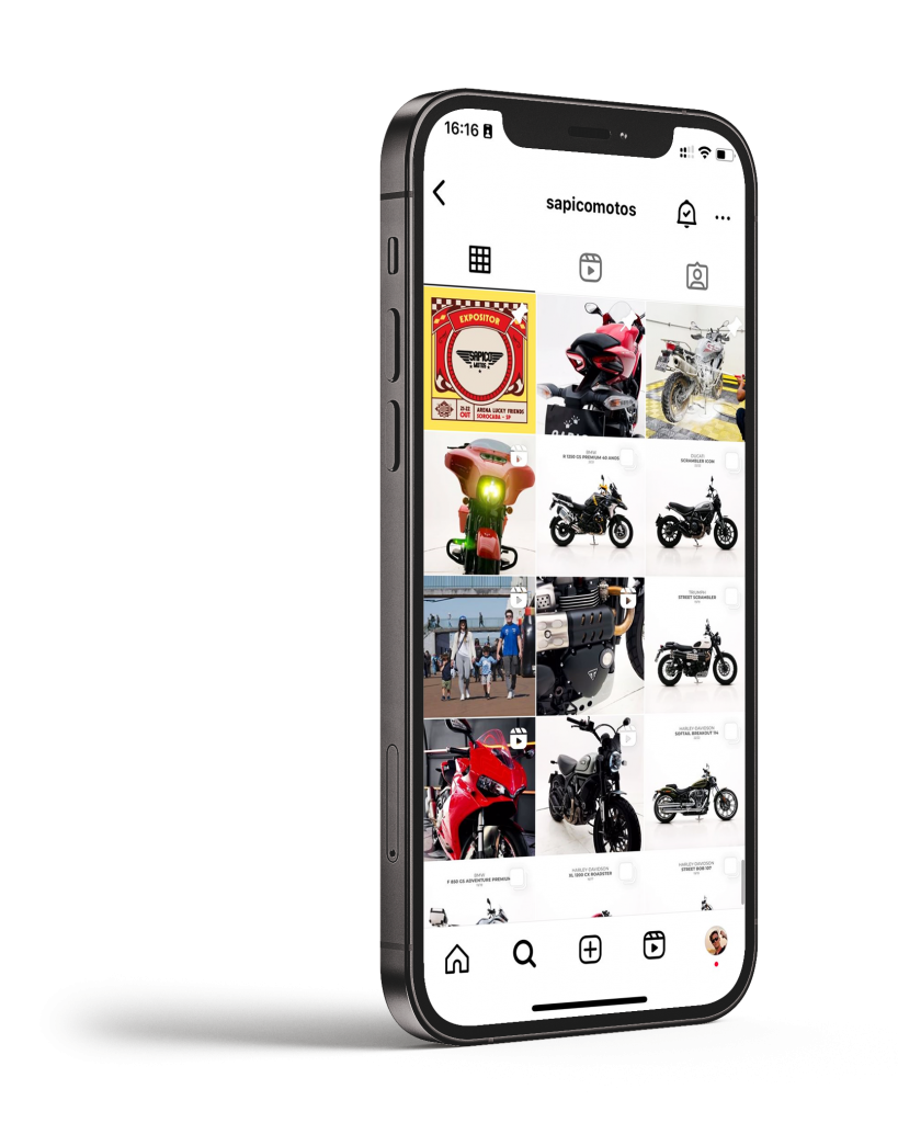 Instagram Sapico - Consignação de motocicletas